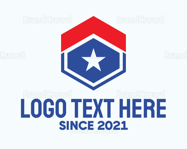 Hexagon Patriot House Logo