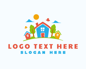 Residential - Kindergarten School Daycare logo design