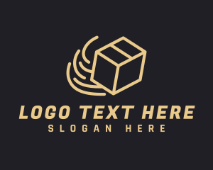 Agency - Parcel Delivery Box logo design