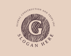 Shop - Generic Woodworking Log logo design