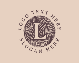 Log - Generic Woodworking Log logo design