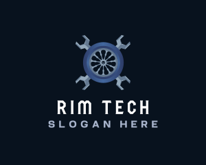 Automotive Rim Repair logo design