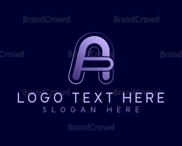 Advertising Studio Letter A Logo