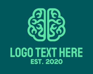 Neurologist - Brain Repair Neurology logo design