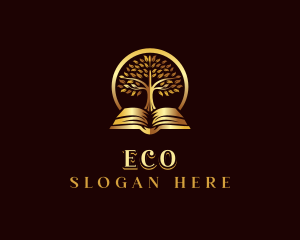 Luxury Book Tree Logo