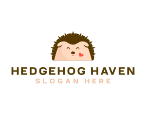 Hedgehog - Hedgehog Animal Shelter logo design