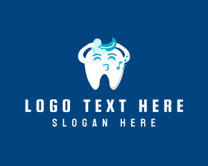 Orthodontics - Washing Singing Tooth logo design