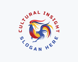 Sarimanok Philippines Myth logo design