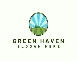 Landscape - Lawn Garden Landscaping logo design