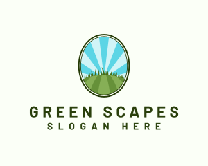 Landscape - Lawn Garden Landscaping logo design