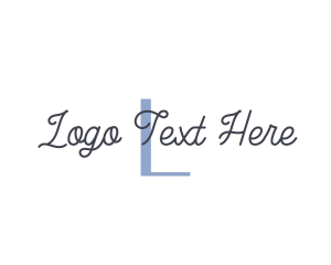 Fragrance - Cursive Beauty Cosmetics logo design