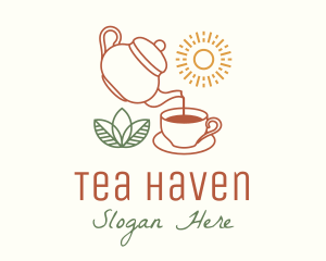 Teacup - Teapot Tea Cup logo design