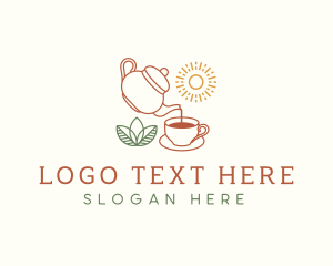 Teapot Tea Cup Logo