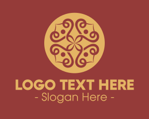Traditional - Luxury Flower Spa logo design