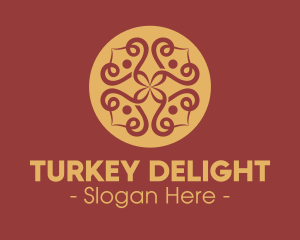 Turkey - Luxury Flower Spa logo design