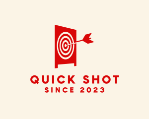 Shoot - Archery Target Goal logo design