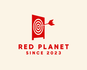 Archery Target Goal logo design