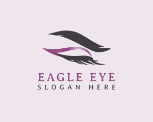 Beauty Eyeliner Eye logo design