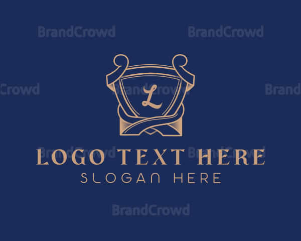 Elegant Royal Shield Logo