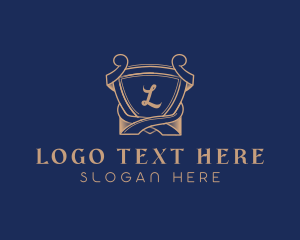 Royal - Elegant Royal Shield logo design