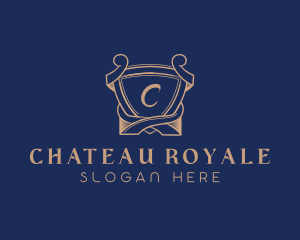 Elegant Royal Shield logo design