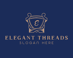 Elegant Royal Shield logo design