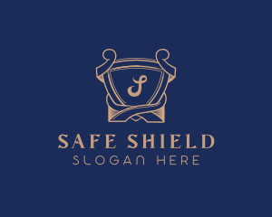 Elegant Royal Shield logo design