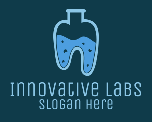 Dental Tooth Lab Test logo design