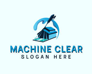 Cleaning Pressure Washer Logo