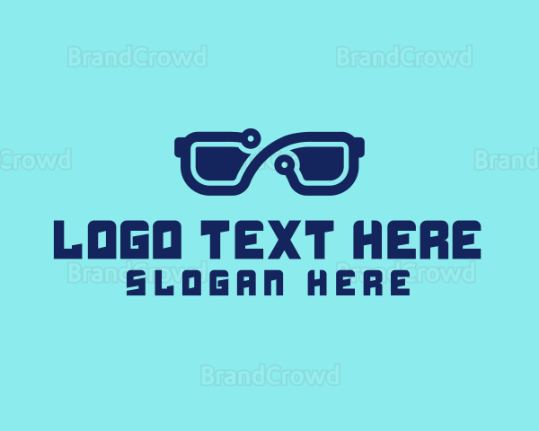 Digital 3D Eyeglasses Logo
