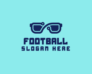 Gaming Console - Digital 3D Eyeglasses logo design