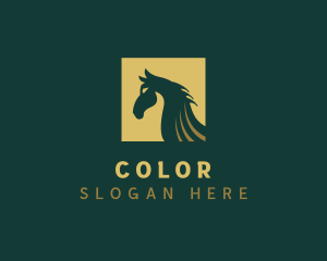 Equine Horse Stable Logo