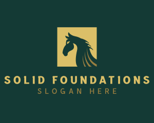 Equine Horse Stable Logo