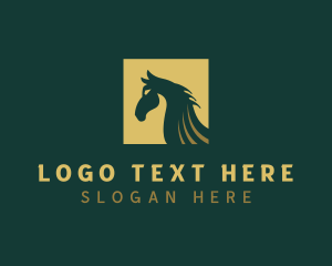 Equine Horse Stable Logo