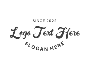 Urban Retro Cursive Logo