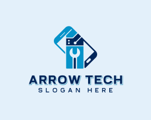 Mobile Phone Repair Tech logo design