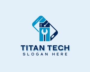 Mobile Phone Repair Tech logo design