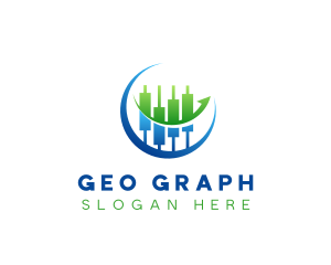 Graph Chart Analytics logo design