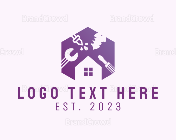 Hexagon Home Improvement Logo