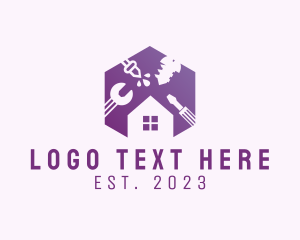 Home Improvement - Hexagon Home Improvement logo design