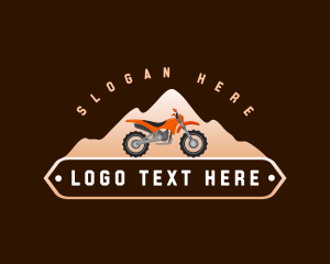 Motorbike - Motorbike Trail Riding logo design