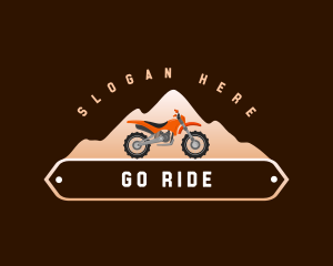 Motorbike Trail Riding logo design