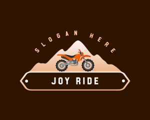 Ride - Motorbike Trail Riding logo design