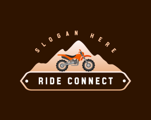 Motorbike Trail Riding logo design