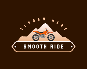 Motorbike Trail Riding logo design