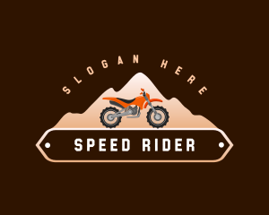 Motorbike - Motorbike Trail Riding logo design