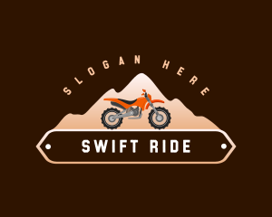 Motorbike Trail Riding logo design