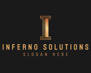 Pillar Lawyer Firm  logo design