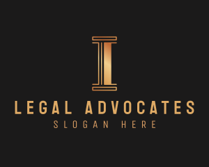 Lawyer - Pillar Lawyer Firm logo design