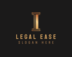 Lawyer - Pillar Lawyer Firm logo design